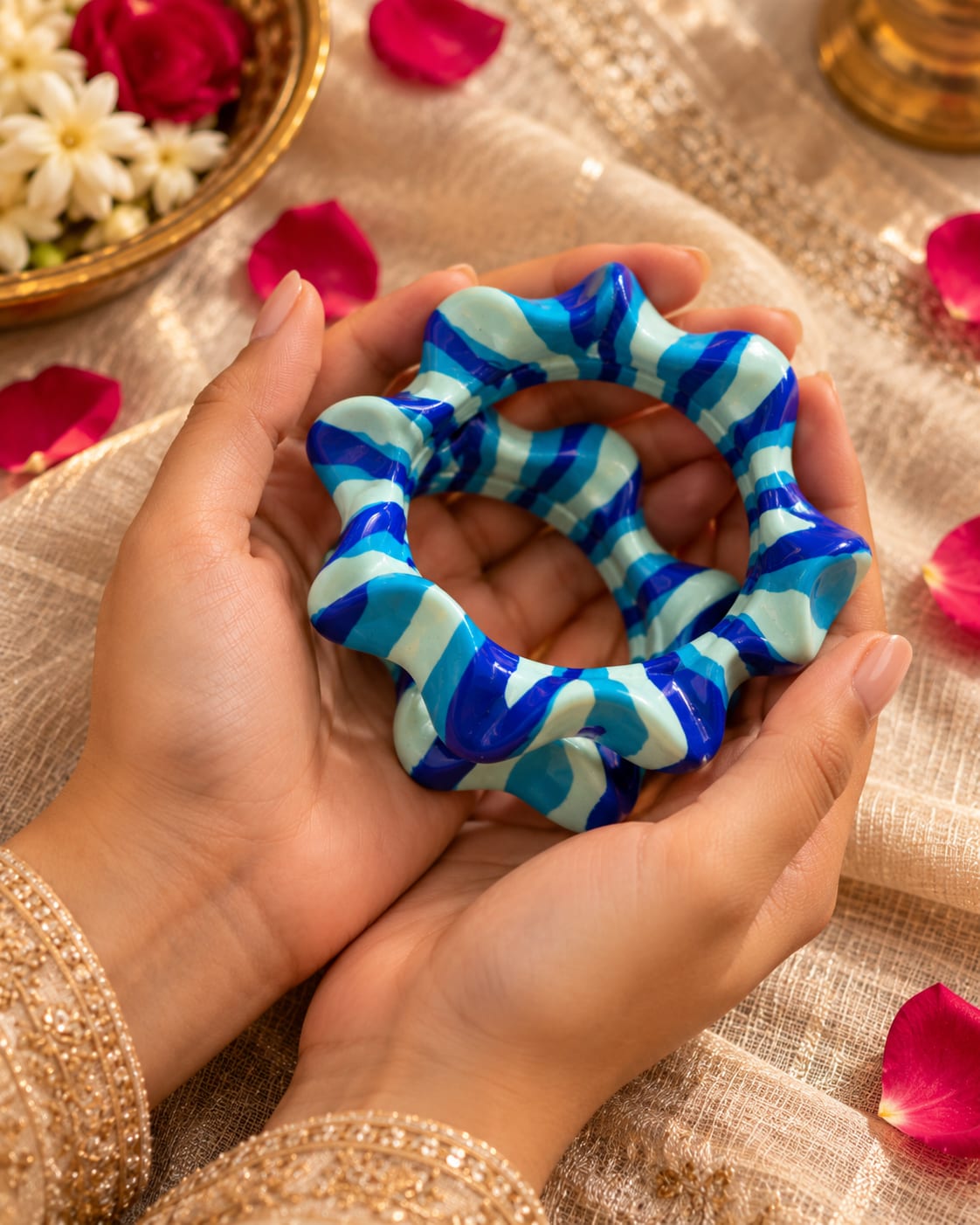 Neel Leher Handmade Lac Bangles